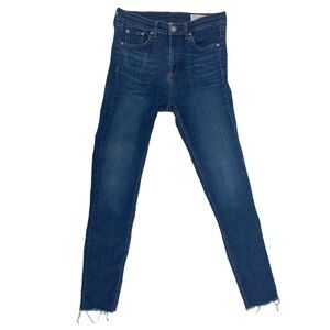 Rag & bone 10 inch ankle skinny jeans women’s size 28 in Mad River